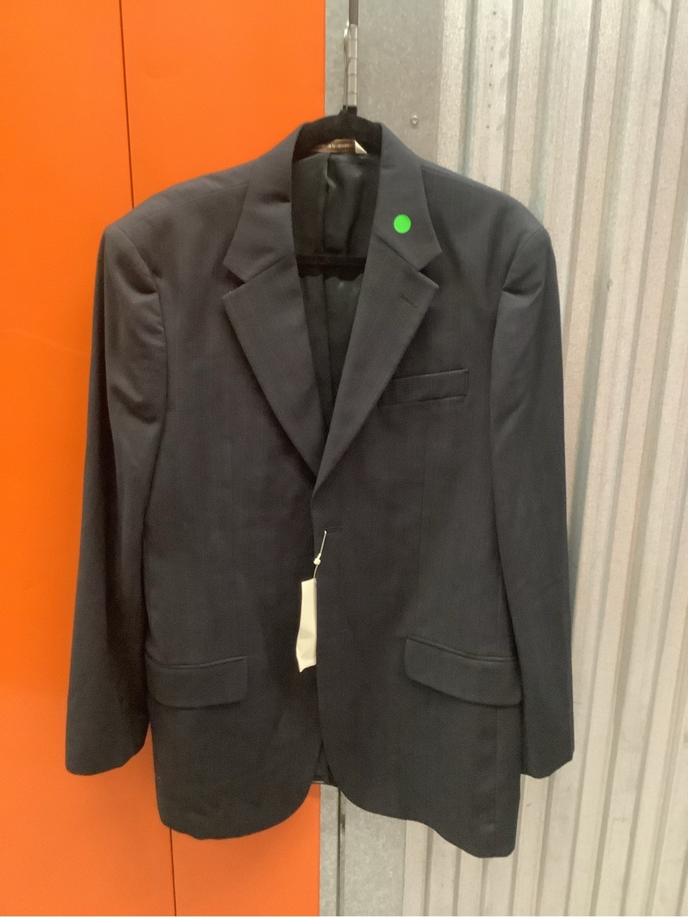 Perry Ellis Men's Navy Single-Breasted Blazer
